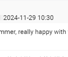 The feedback for Hydrogen ceramic ball from Australia customer