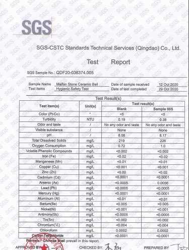 Maifan Stone Ceramic Ball