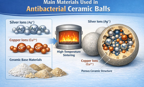 antibacterial ceramic balls
