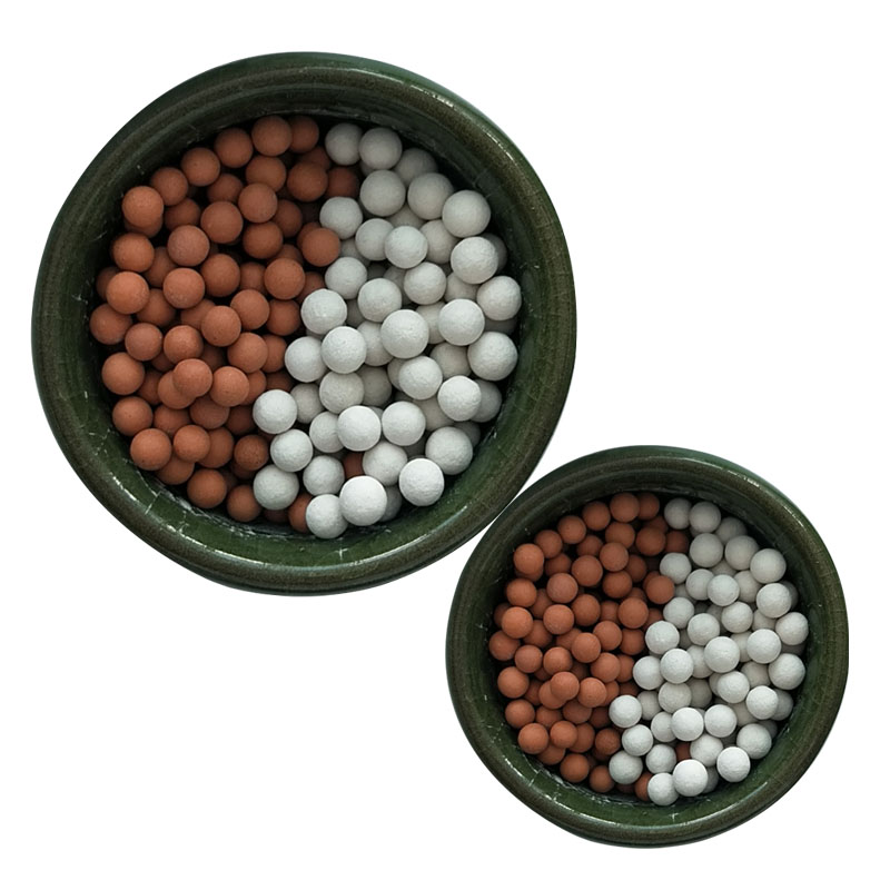 양질의 물을 위한 백색 스케일 방지 세라믹 볼