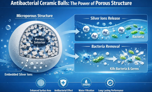 antibacterial ceramic balls