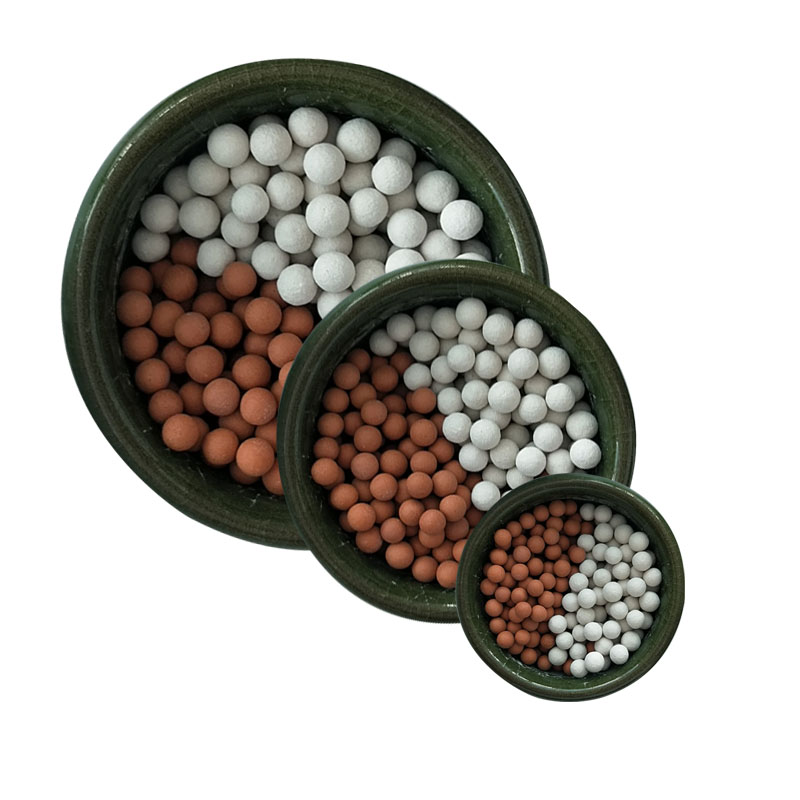 양질의 물을 위한 백색 스케일 방지 세라믹 볼