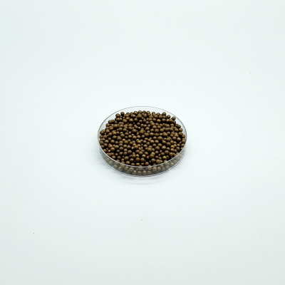 Antibakterielle KDF-Keramikkugeln in goldener Farbe