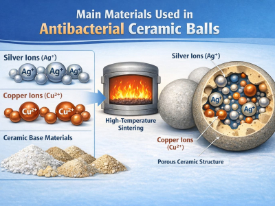 антибактериальные керамические шарики