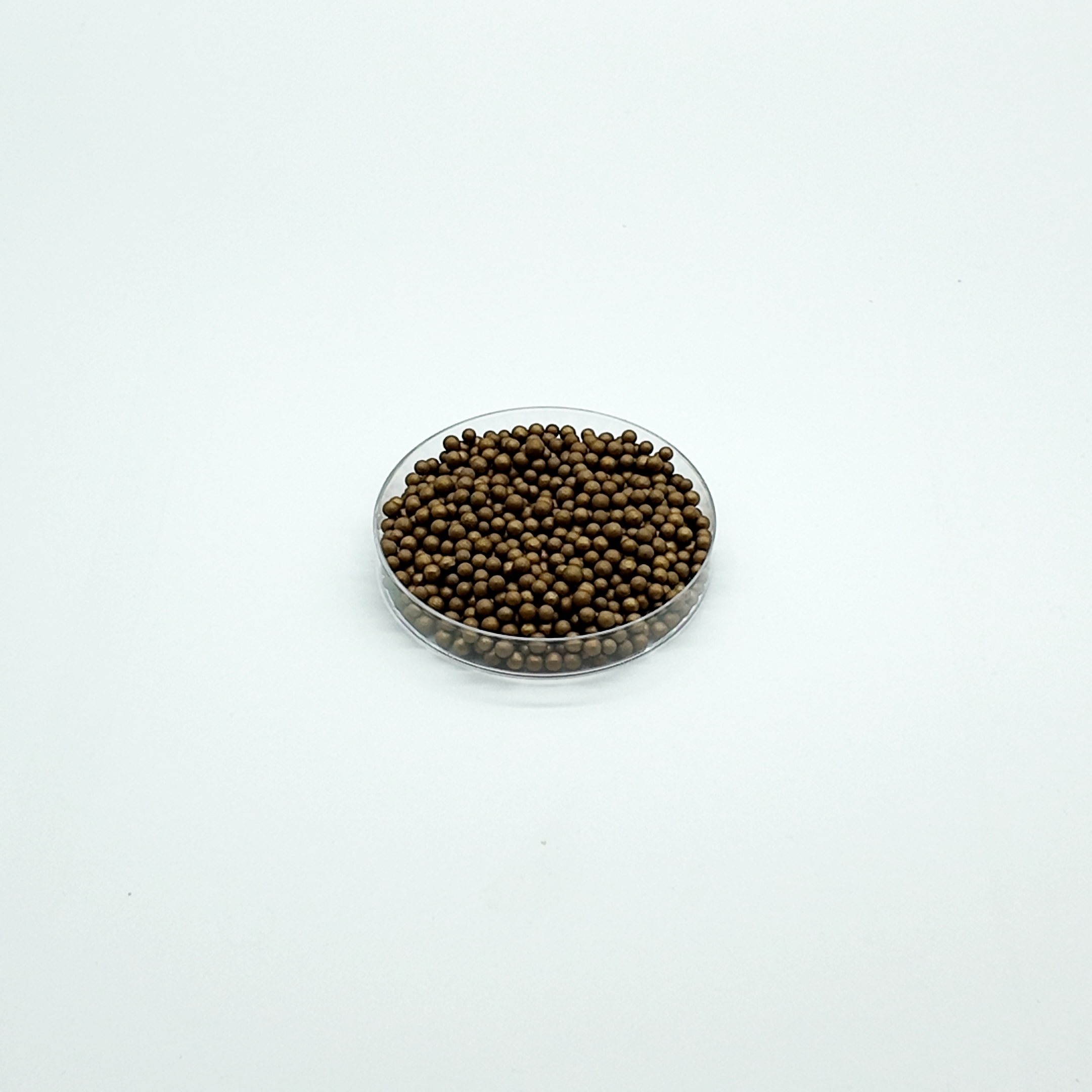 Antibakterielle KDF-Keramikkugeln in goldener Farbe